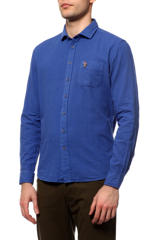 Рубашка U.S. Polo Assn. G081SZ0040LEKOLREG VR045СИНИЙ