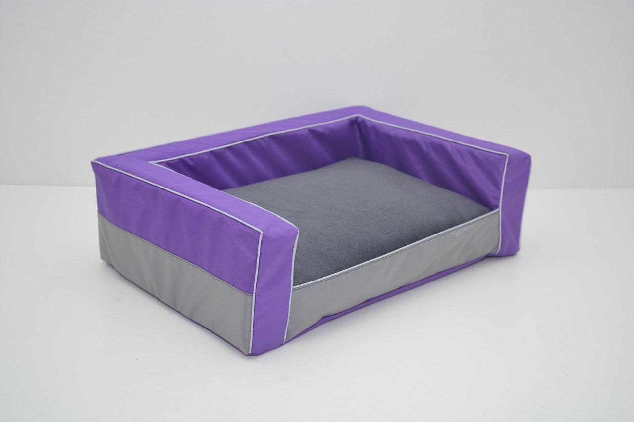 Диван для собак Гармония фиолетовый №5 700*1000*230, Фиолетовый Собственное производство (м12321)