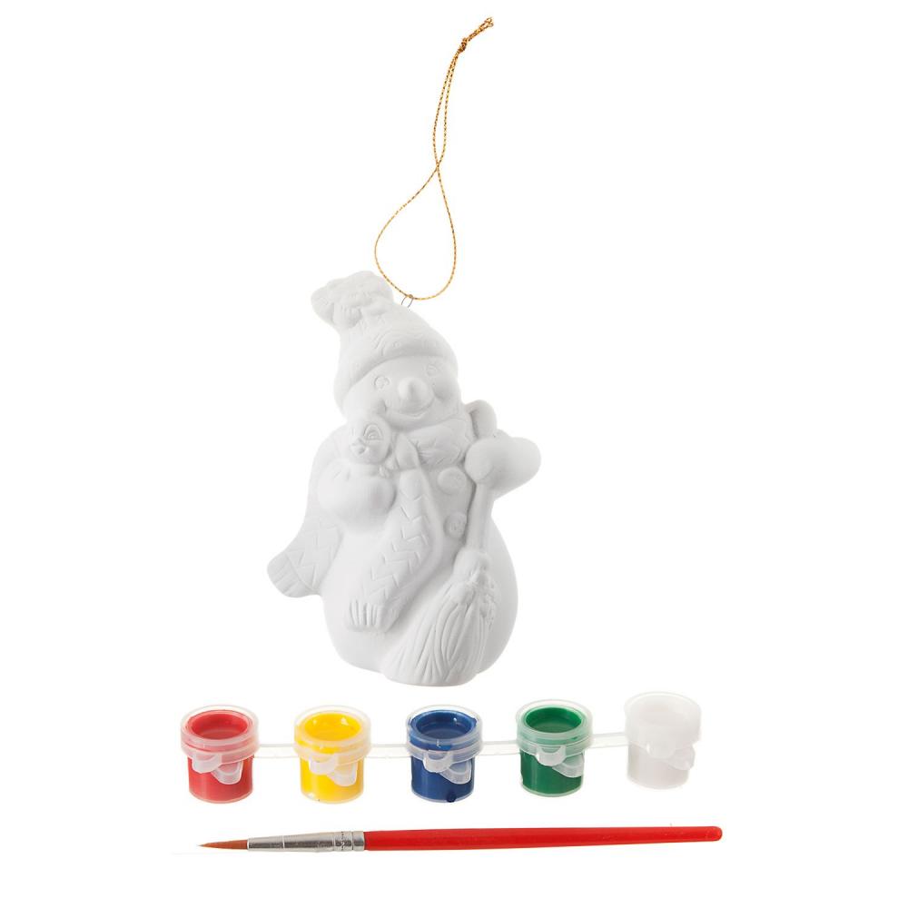 BONDIBONЁлочные украшения - Снеговик (разноцветный)