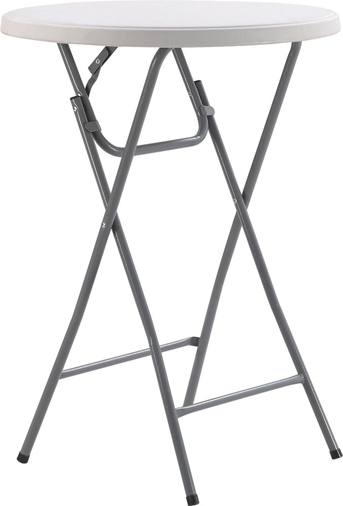Стол складной круглый Time Eco ТЕ-1832 Белый