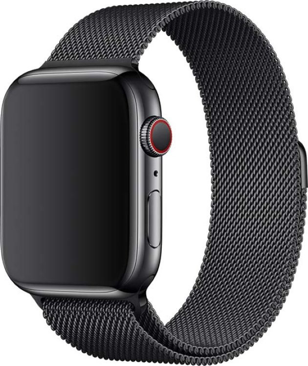 Ремешок Devia Elegant Series Milanese Loop для Apple Watch 4 40mm - Space Black