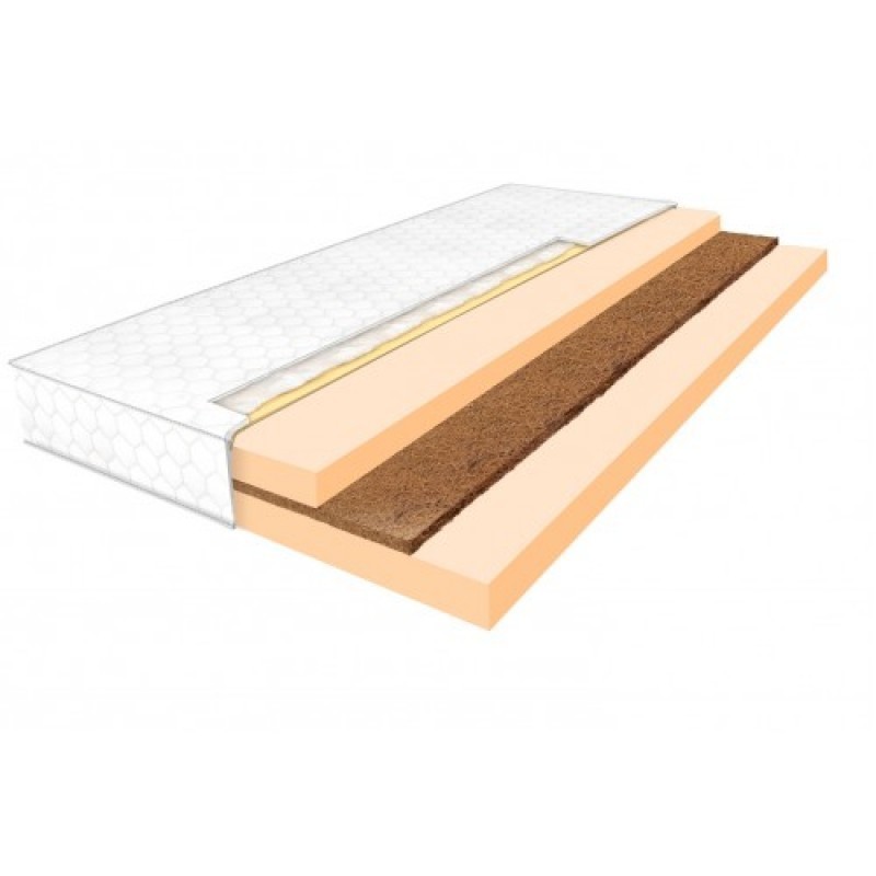 Матрас HIGHFOAM Emerald Tropic кокосовое полотно 80х190 см (0328)