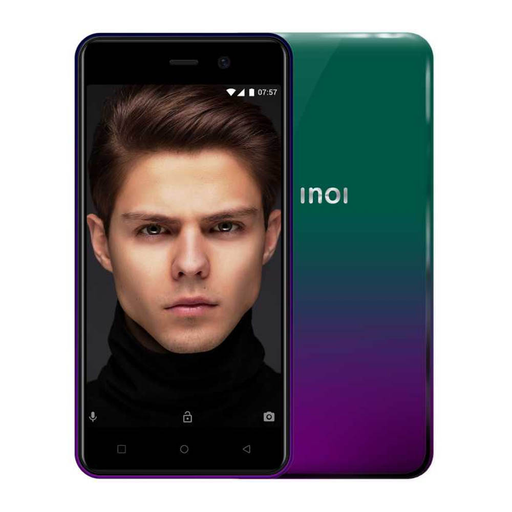 Смартфон INOI 2 LITE 2019 8GB TWILIGHT GREEN