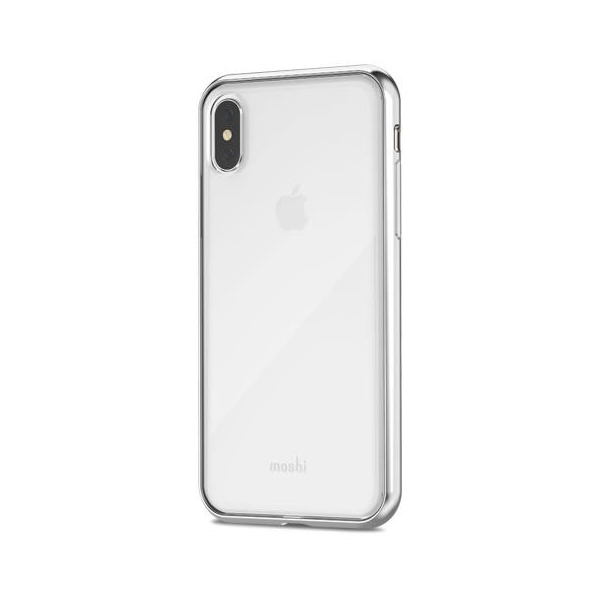 Чехол Moshi Vitros для iPhone XS/X серебряный