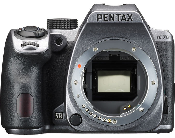 Фотоаппарат зеркальный Pentax K-70 body silky silver