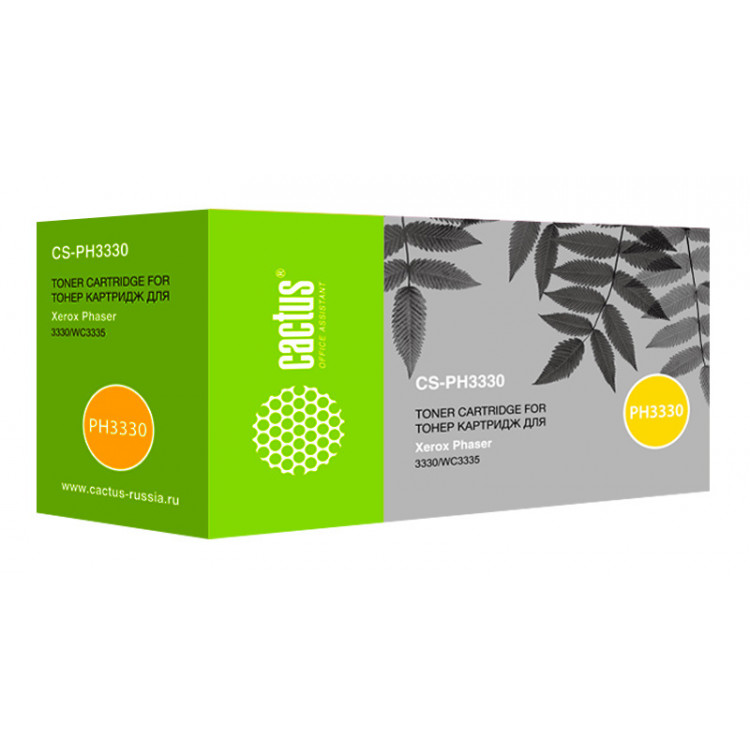 Картридж лазерный Cactus 106R03623 CS-PH3330X черный (15000стр.) для Xerox Phaser 3330/WC3335