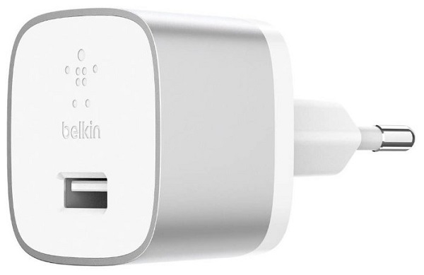 Сетевое зарядное устройство Belkin F7U034vf04-SLV Silver