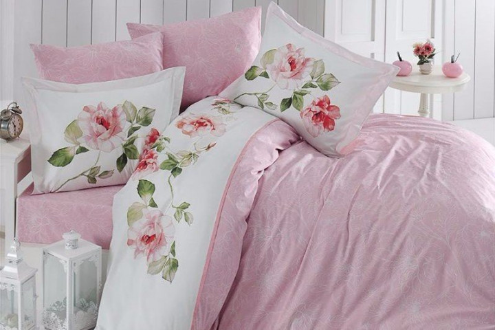 Комплект постельного белья First Choice Ranforce Deluxe евро Felisa