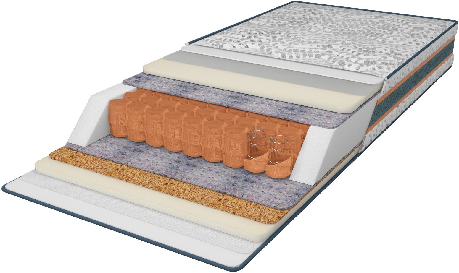 Спальный Матрас Come-For Хром 200x180см 2564991802008