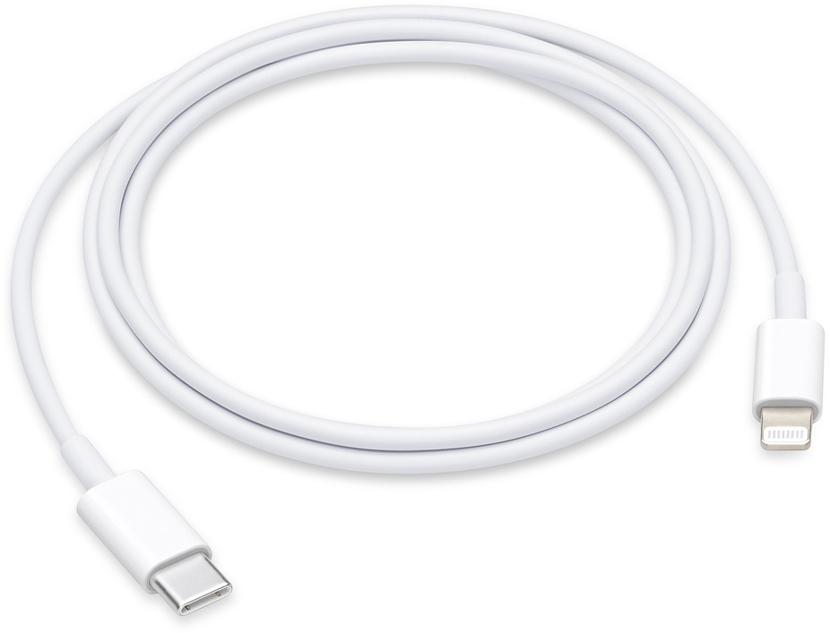 Apple USB-C to Lightning Cable 1м (белый)