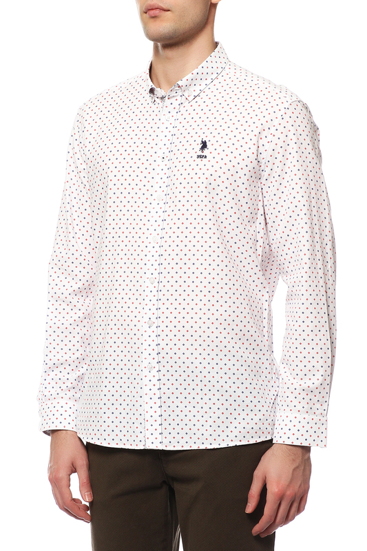 Рубашка U.S. Polo Assn. G081SZ0040BAN VR033БЕЛЫЙ