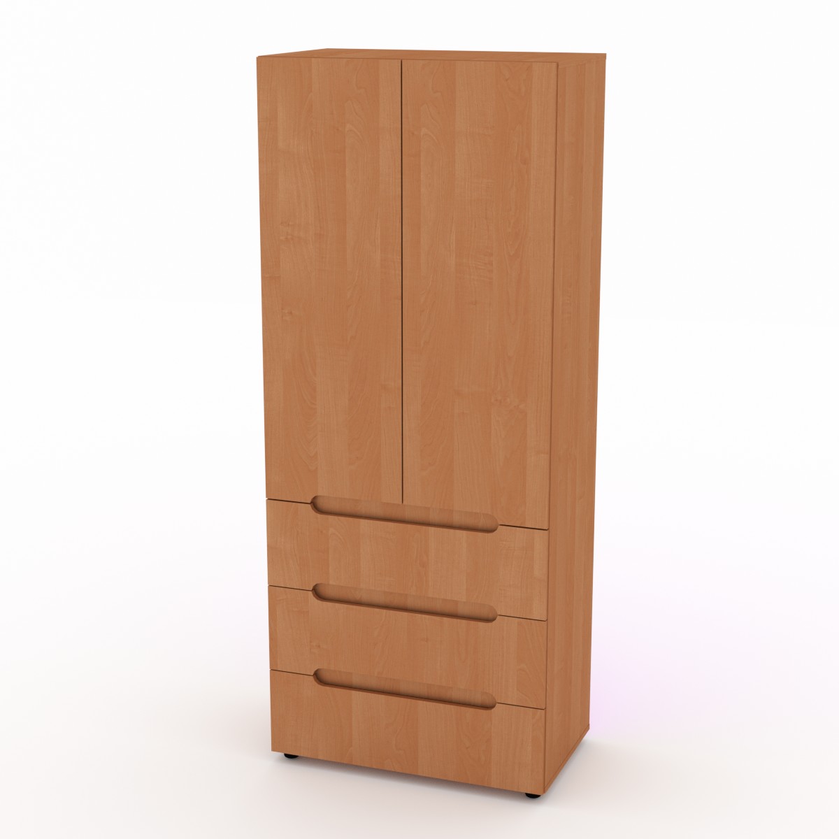 Шкаф для спальни Компанит МС 22 ольха