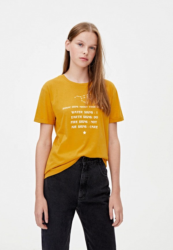 Футболка Pull&Bear Pull&Bear IX001XW00GB1