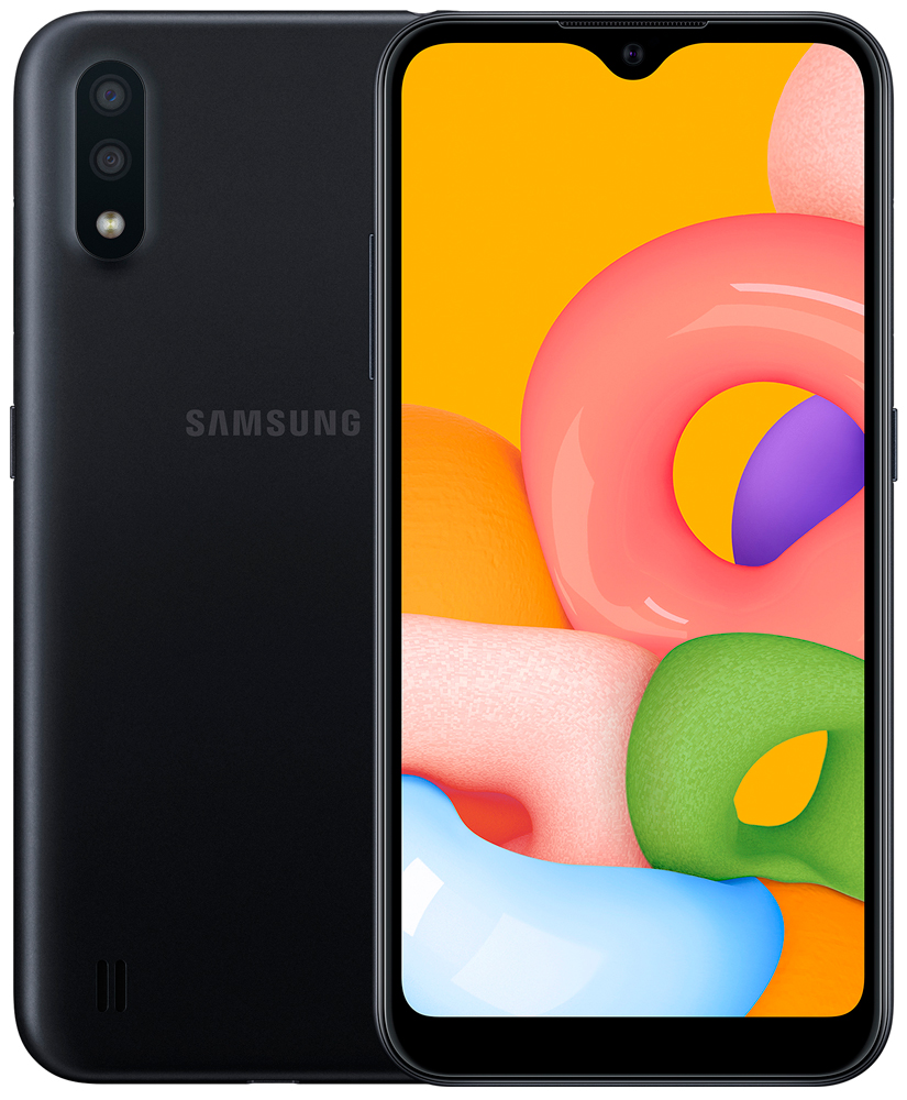 Смартфон Samsung A015 Galaxy A01 2/16Gb Black