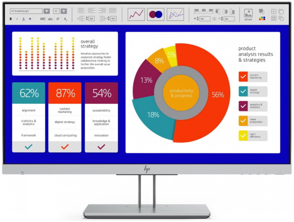 Монитор HP EliteDisplay E243p Monitor 23,8