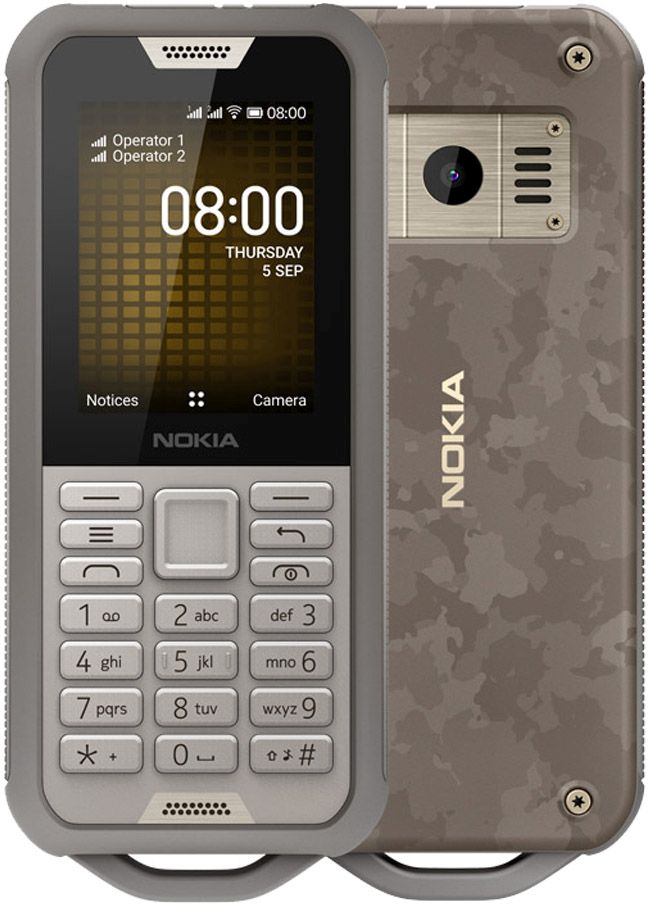 Nokia 800 Tough (серый)