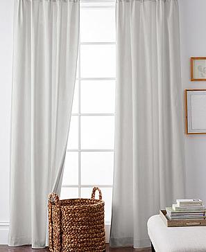 Комплект штор ТомДом Атоль (серый)