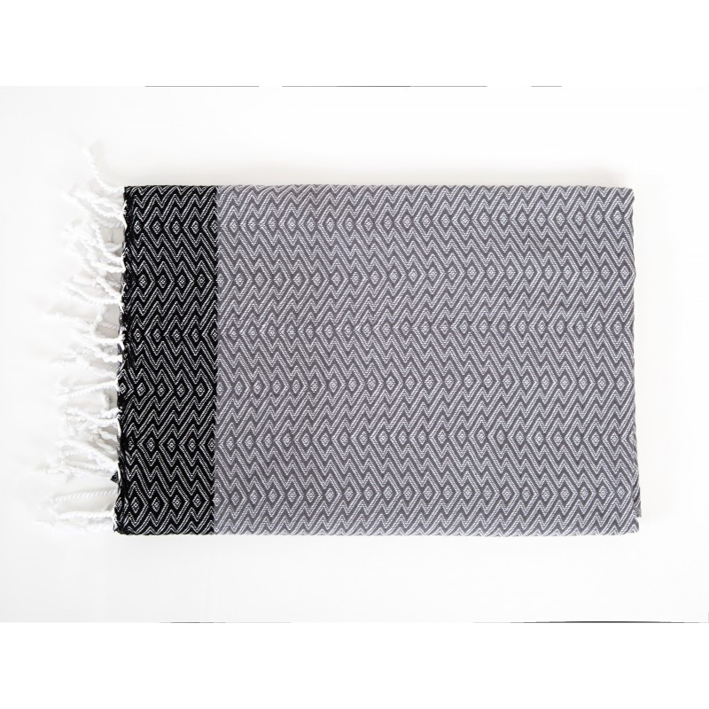 Полотенце Irya - Dila siyah черный 90х170