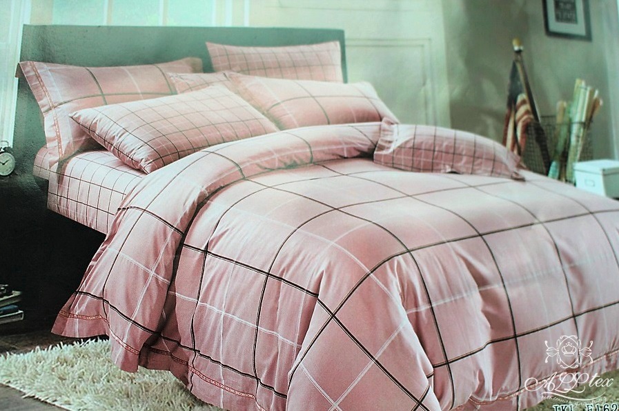 Комплект постельного белья Alltex Сатин евро