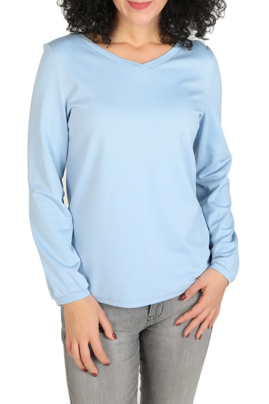 Блузка Glam Casual 10589-CW202ГОЛУБОЙ