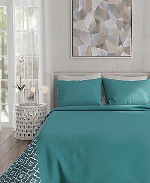 Покрывало ТомДом Луиви (бирюзовый)