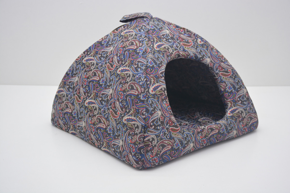 Домик юрта для котов и собак Стандарт №1 390х390х310 Собственное производство (М159)