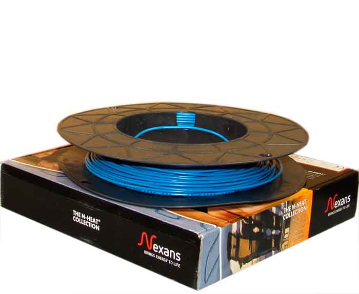 Тонкий кабель под плитку Nexans Millicable Flex 15 3.5 м.кв - 525 Вт - 35м