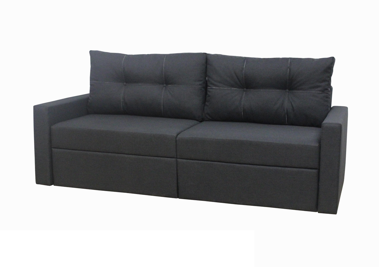 Диван Garnitur.plus Бруклин графитовый 215 см