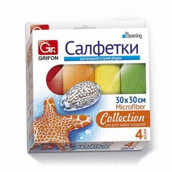 Набор салфеток из микрофибры GRIFON