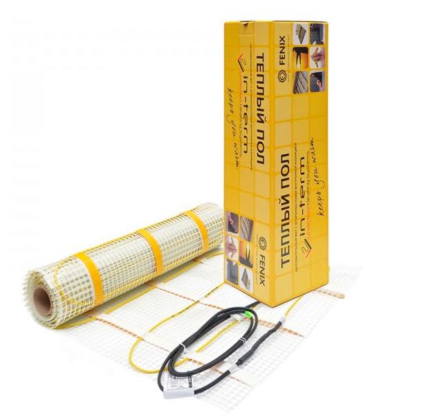 Теплый пол греющий мат IN-THERM 200 / 6.4 м² / под плитку / под стяжку
