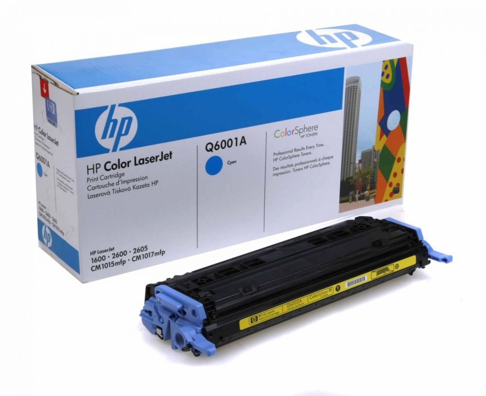 Картридж HP Q6001A HP Cyan для Color LJ1600/2600