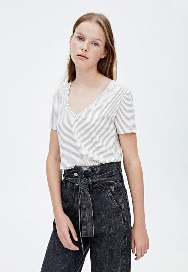 Футболка Pull&Bear Pull&Bear IX001XW00GBM