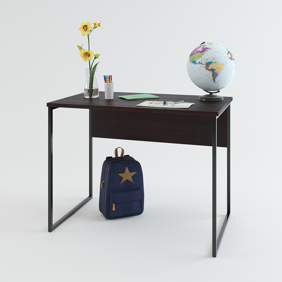 Письменный стол Fenster UN-02 Чёрный 74x100x60