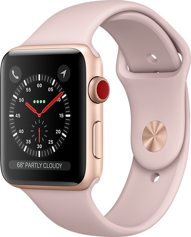 Ремешок Dismac Deluxe Series Sport Band для Apple Watch 44mm - Pink Sand