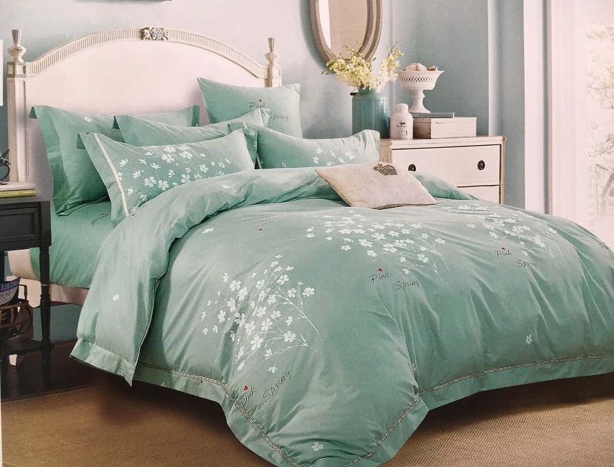 Комплект постельного белья Alltex Сатин евро