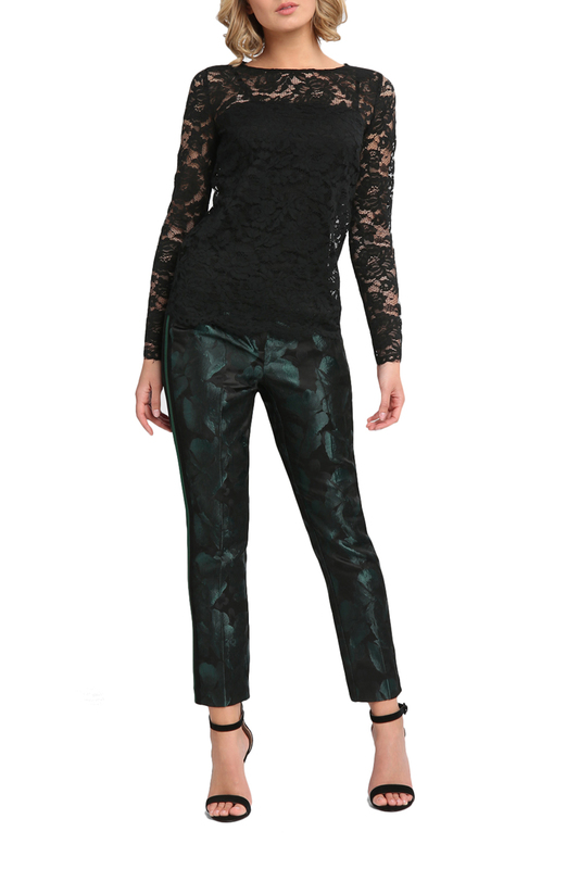 Кружевная блузка APART 24670ЧЕРНЫЙ