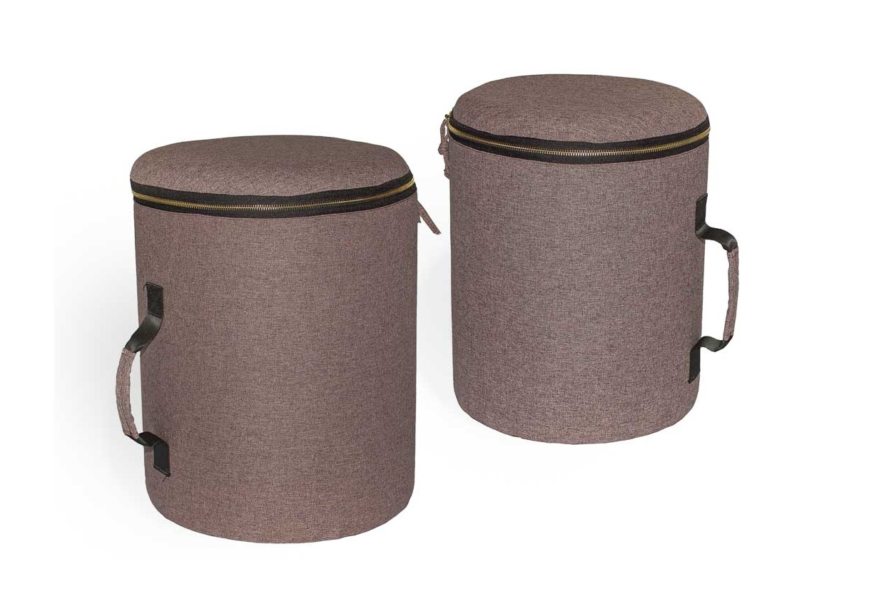 Комплект из 2-х пуфиков 