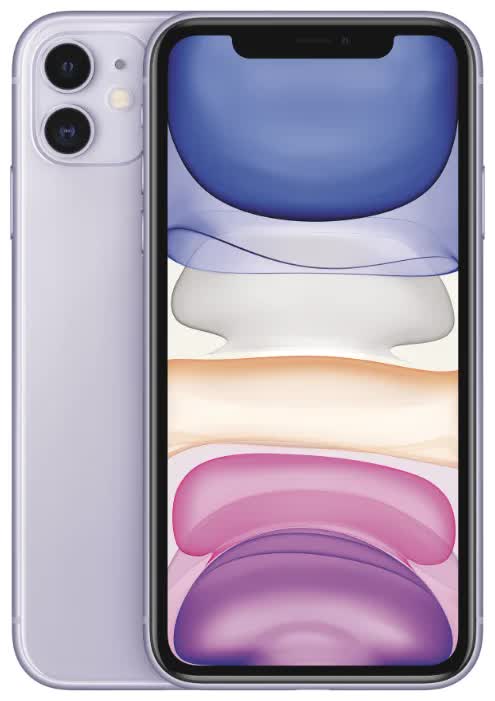 Смартфон Apple iPhone 11 128 GB Purple (MWM52RU/A)