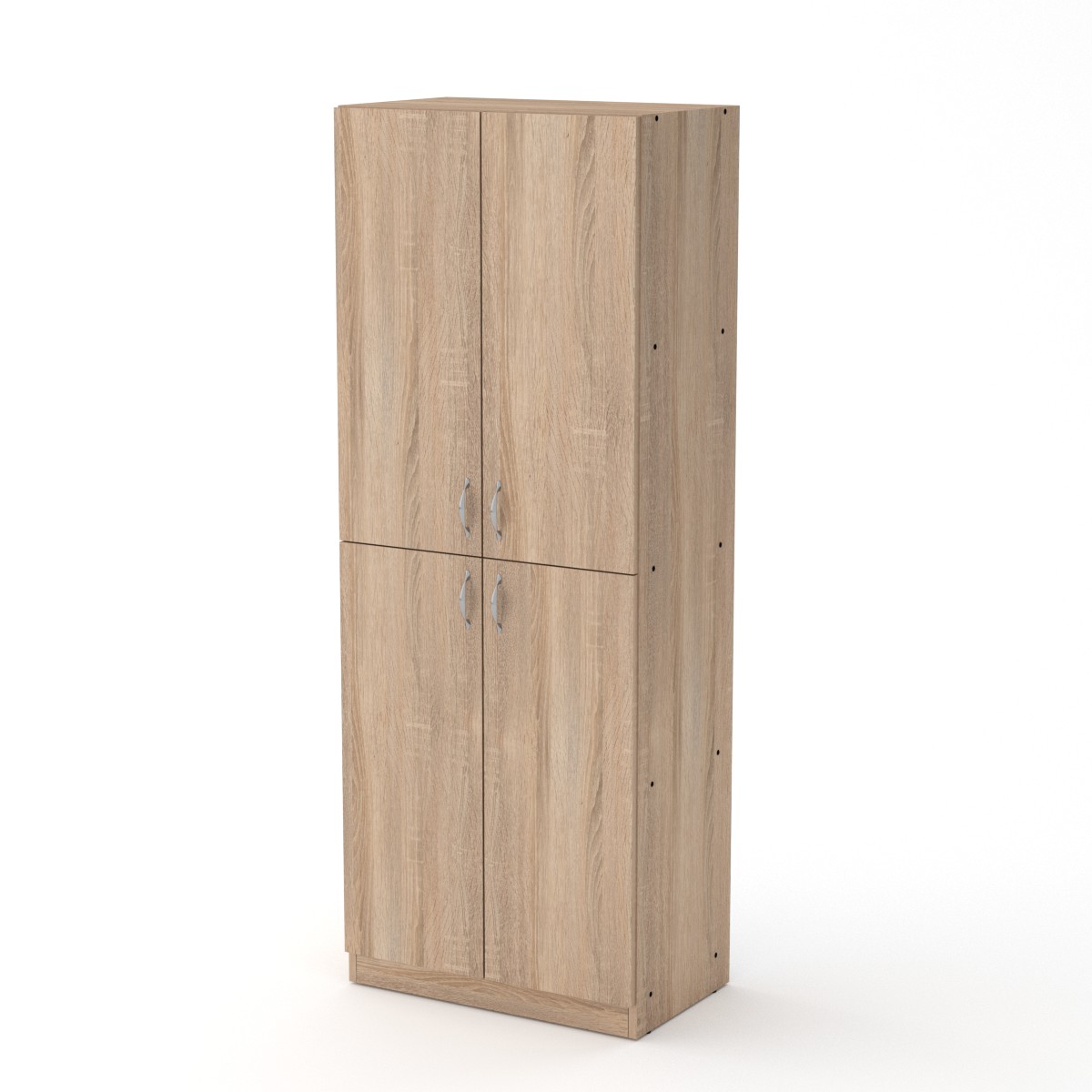 Шкаф Пенал книжный офисный Компанит КШ-12 Дуб сонома