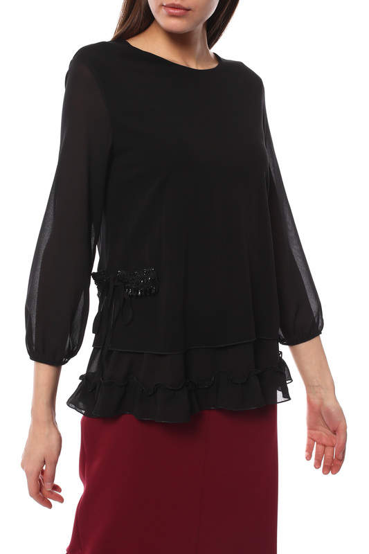 Блуза MAXMARA 69460173 001ЧЕРНЫЙ