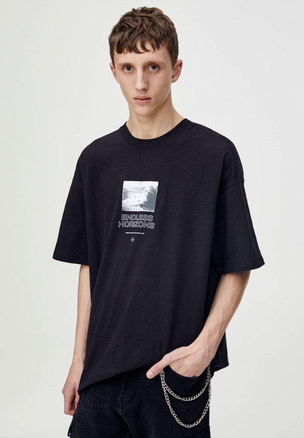 Футболка Pull&Bear Pull&Bear IX001XM005R5