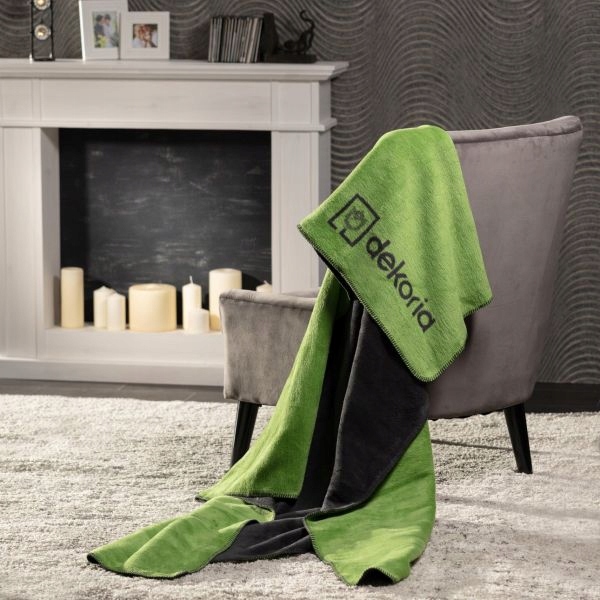 Плед Dekoria Cotton Cloud 150 x 200 cм Grass (760-121)