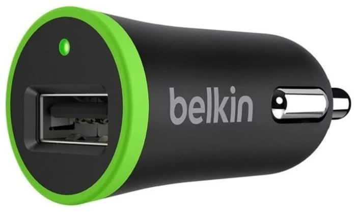 Автомобильное зарядное устройство Belkin F8M887bt04-BLK Black