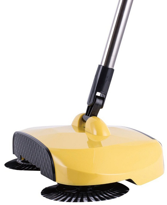 Механическая швабра-веник для уборки пола Protech 3-в-1 Yellow (BSP-58467Yellow)