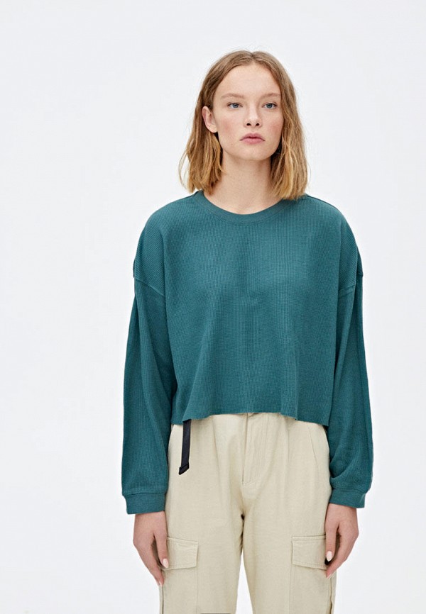 Лонгслив Pull&Bear Pull&Bear IX001XW00G0I