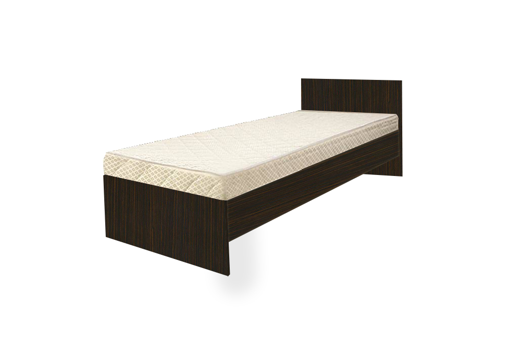 Кровать Luxe Studio номер1 90х200 зебрано темный