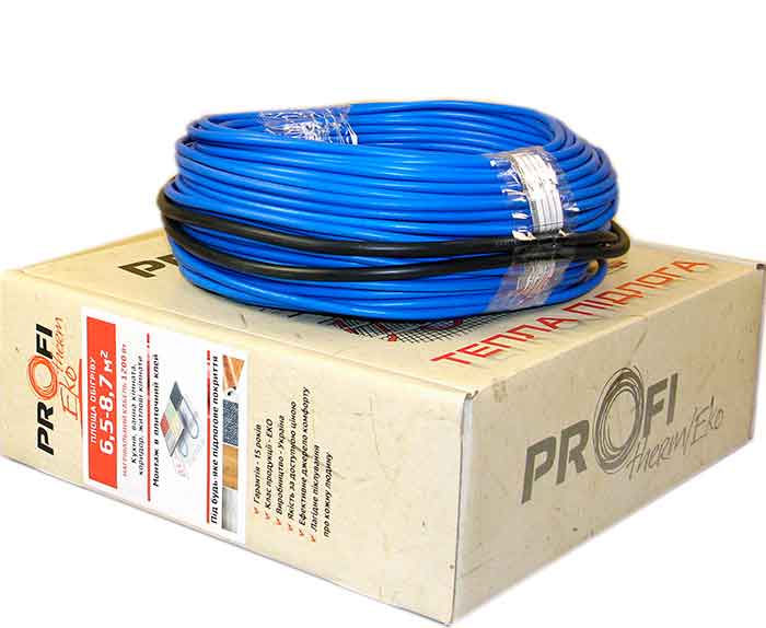 Нагревательный кабель Profitherm EKO 2*16 1 м.кв - 145 Вт - 8м