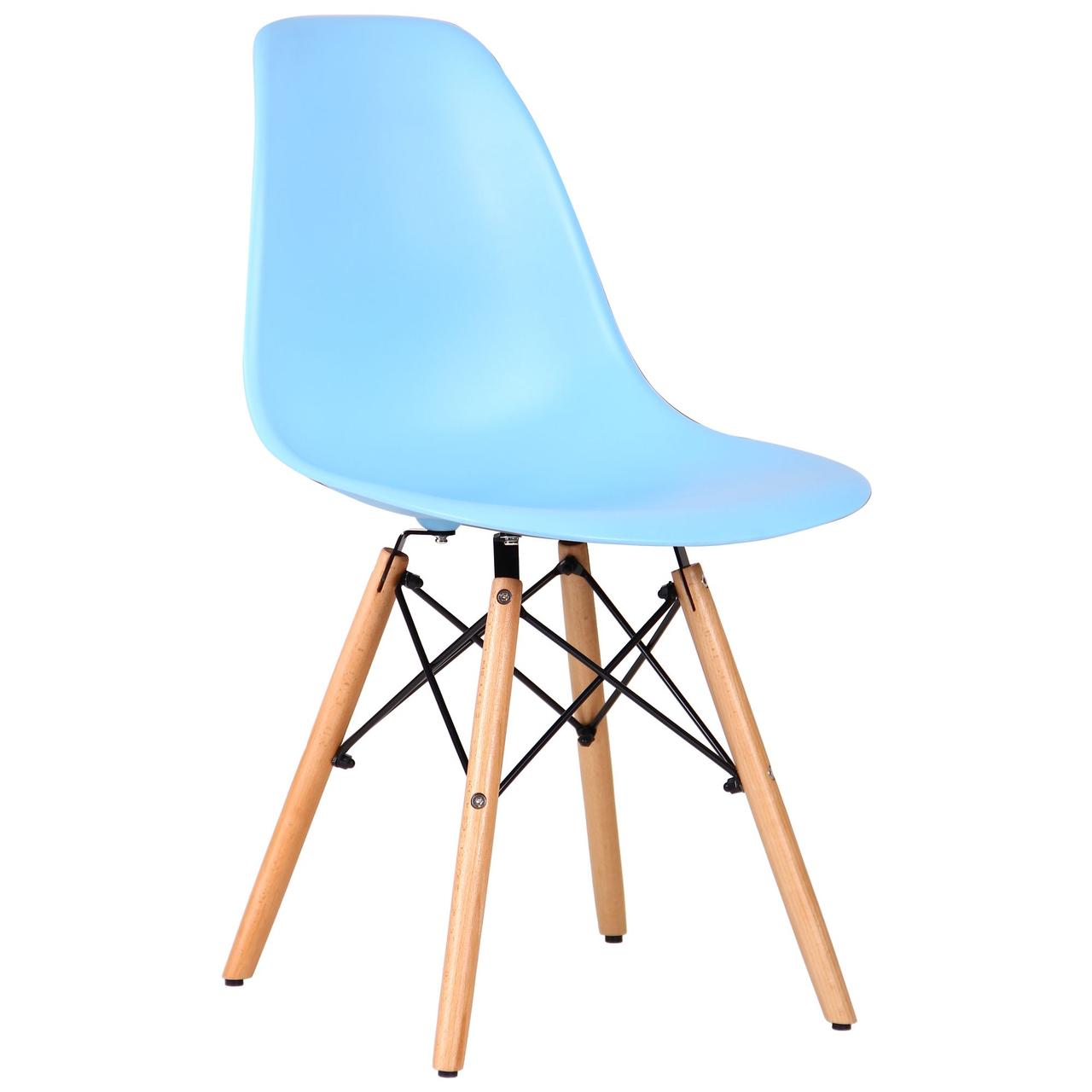 Стул Aster PL Wood Пластик Голубой
