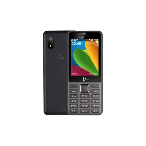 Мобильный телефон F+ S240 Dark Grey