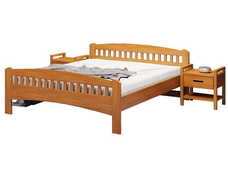 Кровать Camelia Розалия из массива сосны 120х200 натуральное дерево